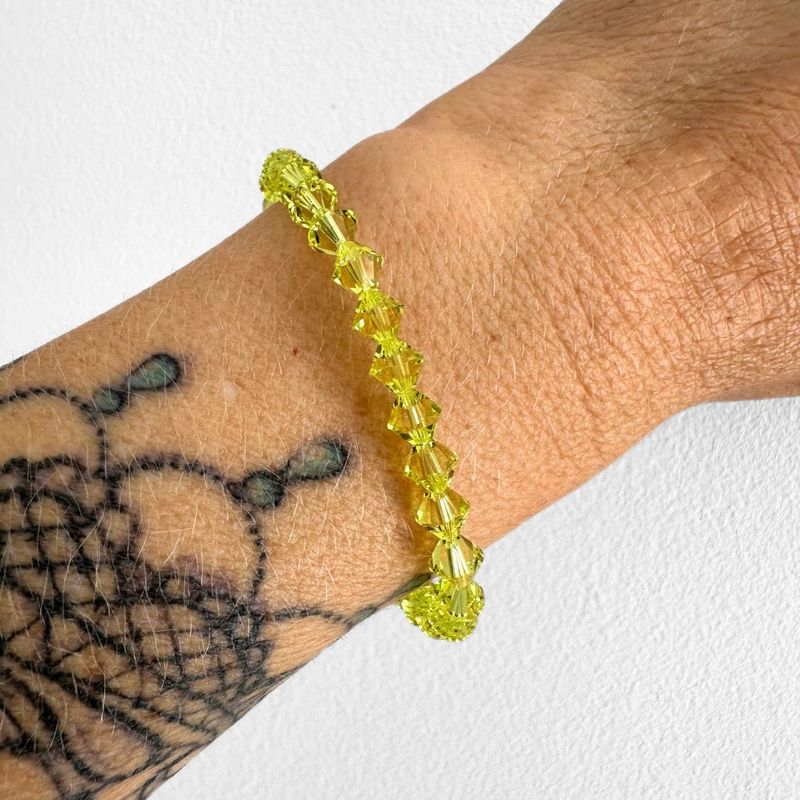 Zitrus grün Armband - Pur