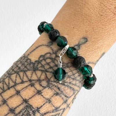 Smaragd XL Kristall - Charm