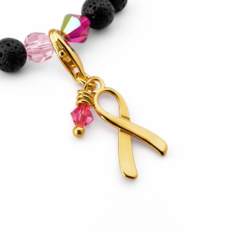 Schleife Charm - gold