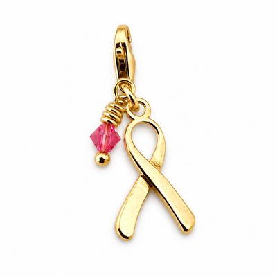 Schleife Charm - gold