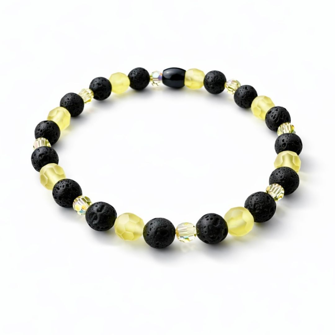 Sonnenschein Kristall Armband - abwechselnd