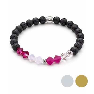 Pink Jubiläum Solo Charm Armband