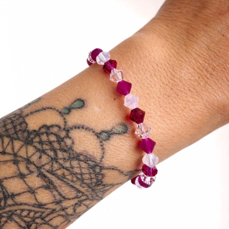 Armband Kristall Pur - Wunschfarben