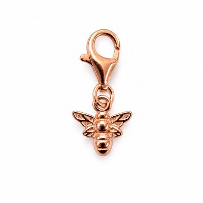 Bienen Charm - roségold