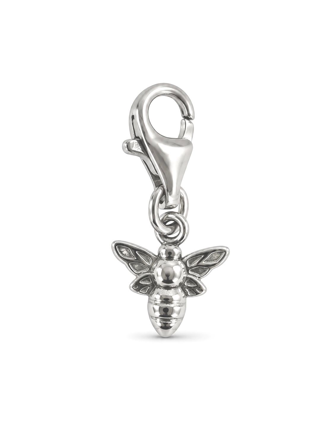 Bienen Charm - silber