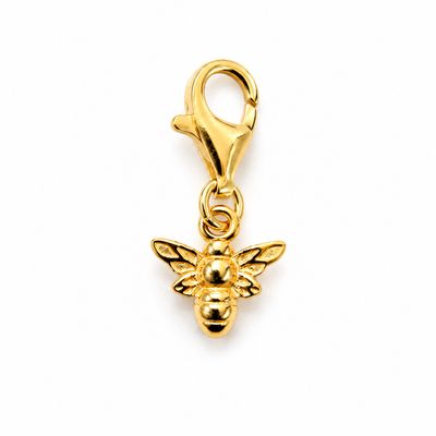 Bienen Charm - gold