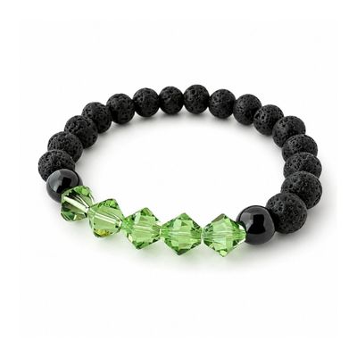 XL Olivin Grün Armband Klassik Design