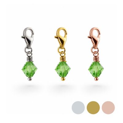 Olivin Grün XL Kristall - Charm