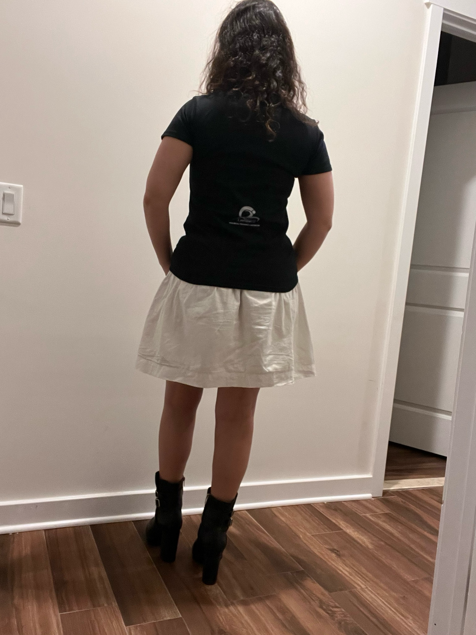 REFLECTOR V-Neck T-Shirt- Fitted