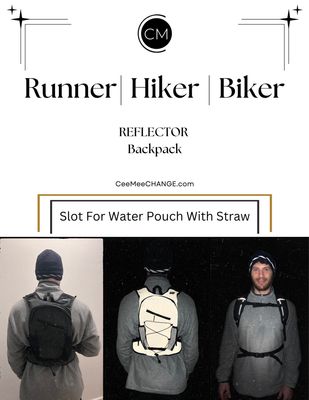 REFLECTOR Hiker/Biker/Runner Backpack