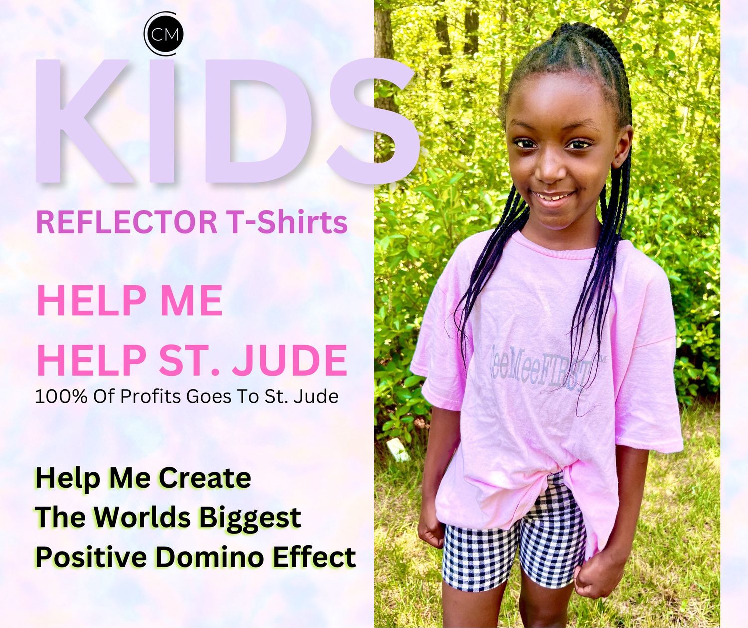 Kids REFLECTOR T-Shirt - St. Jude Campaign