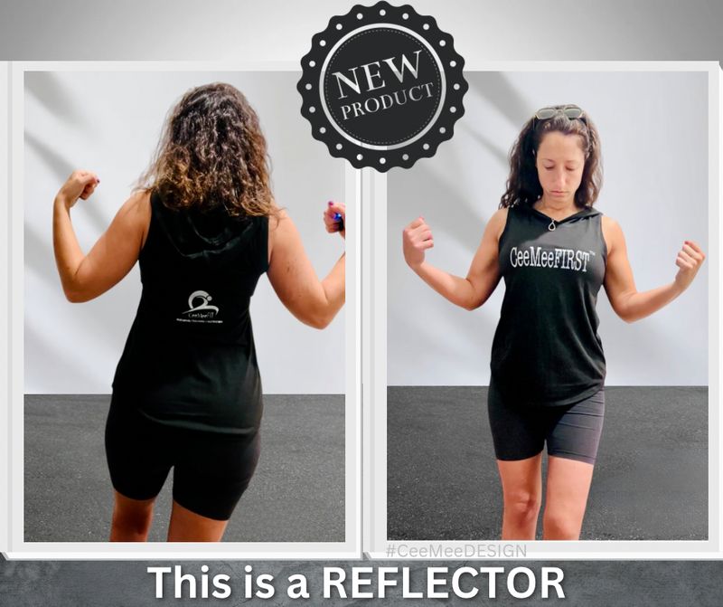 Reflector Muscle Tee Tank Hoodie
