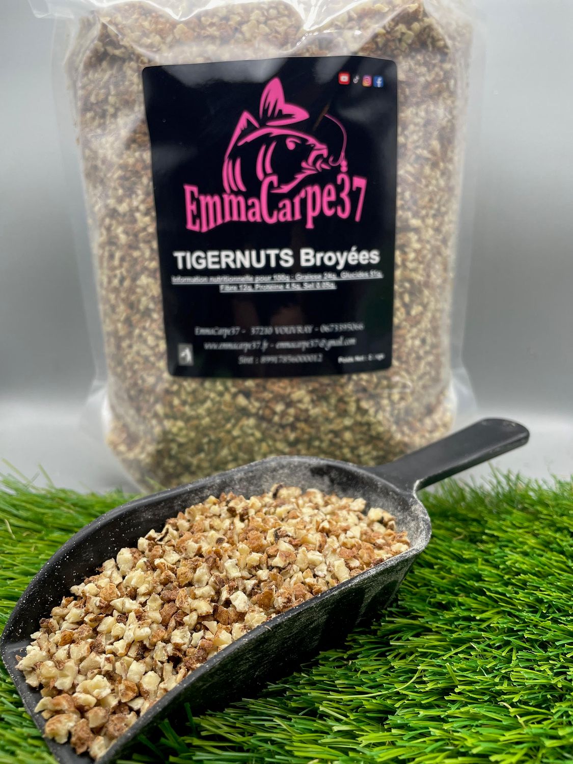 TIGERNUTS Broyées