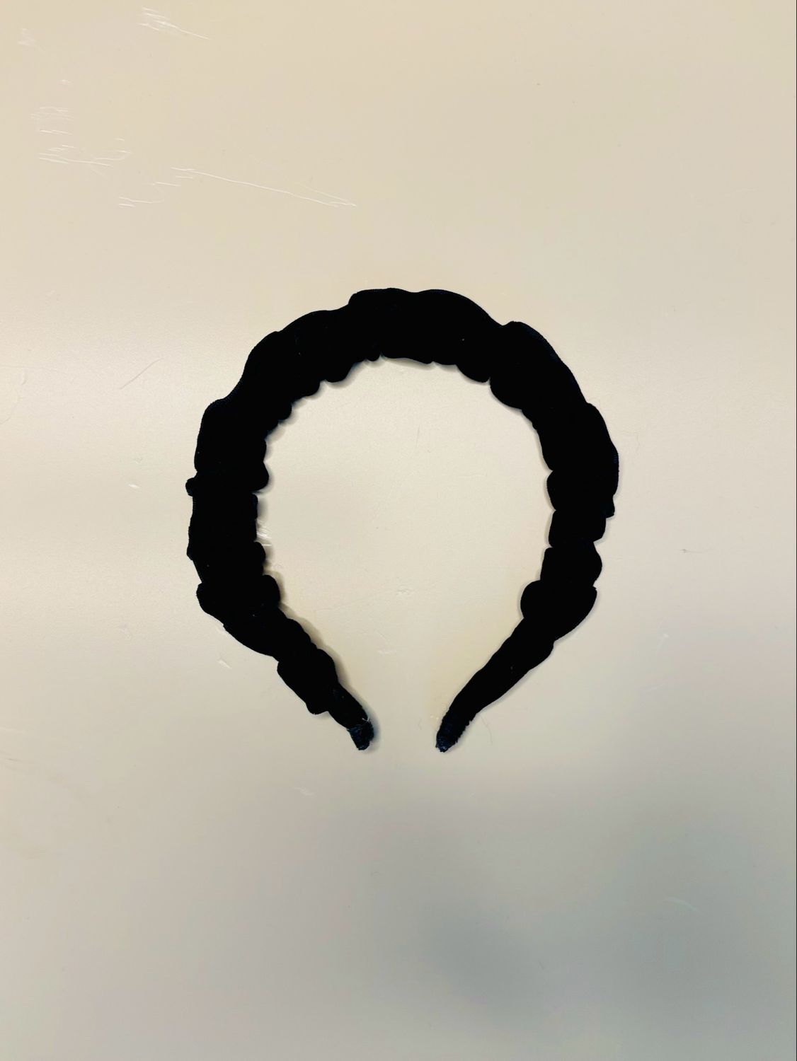 Mini SCRUNCH Black Headband