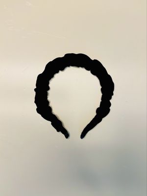 Mini SCRUNCH Black Headband