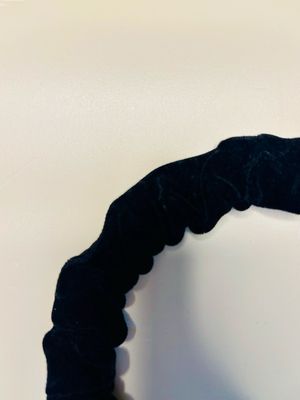 Mini SCRUNCH Black Headband