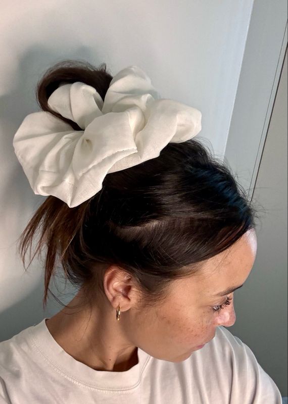 Whimsical White SCRUNCH