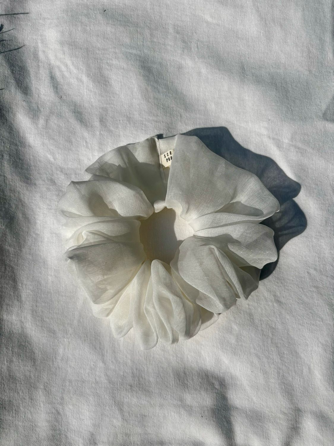 Whimsical White SCRUNCH