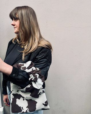 The Moo SCRUNCH Bag