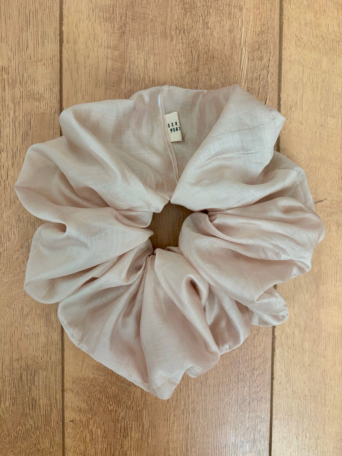 Oyster Silk SCRUNCH XL