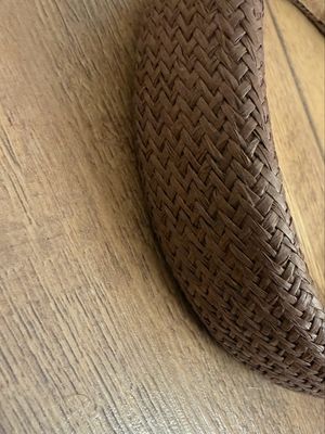 The Woven Headband - Chocolate