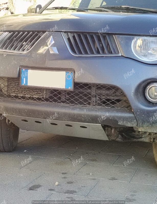 ​SKID PLATE - SLITTA PROTEZIONE PARAMOTORE MITSUBISHI L200 dal 2005 al 2015