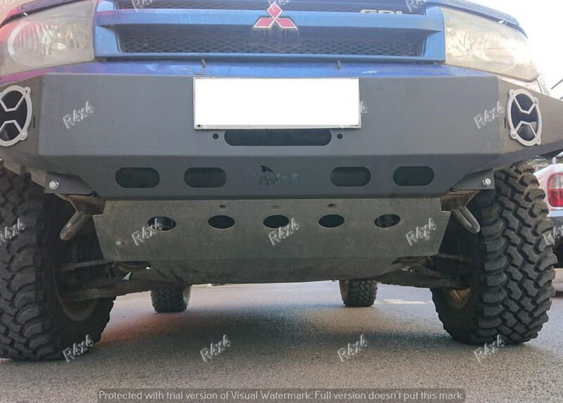 ​SKID PLATE - SLITTA PROTEZIONE PARAMOTORE MITSUBISHI PAJERO PININ - PAJERO iO