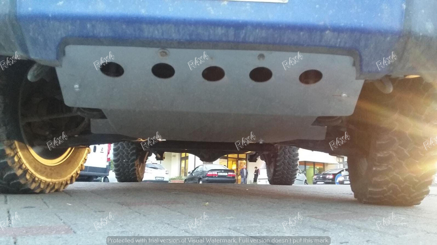 ​SKID PLATE - SLITTA PROTEZIONE PARAMOTORE MITSUBISHI PAJERO PININ - PAJERO iO