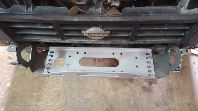 KIT PIASTRE MONTAGGIO VERRICELLO KING CAB D21
