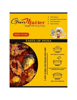 GravyMatter Bengali Fish Curry Gravy