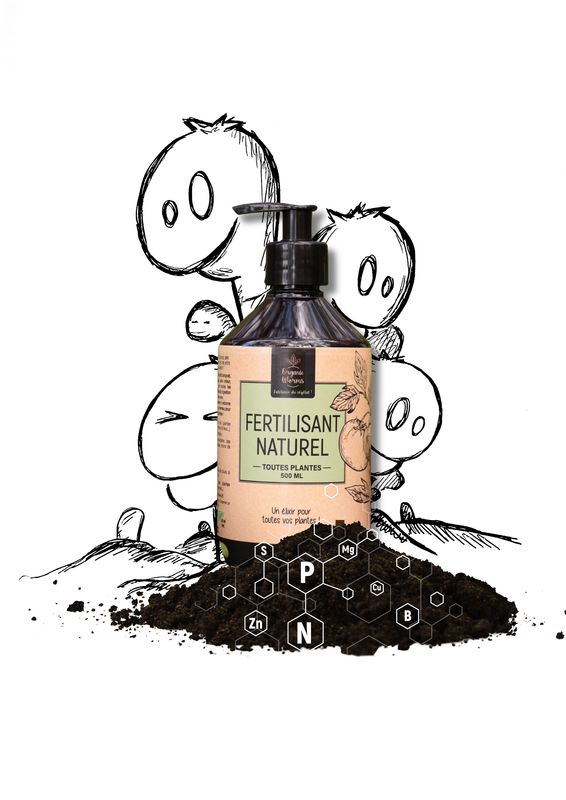 FERTILISANT NATUREL LIQUIDE - UNIVERSEL | 500ML