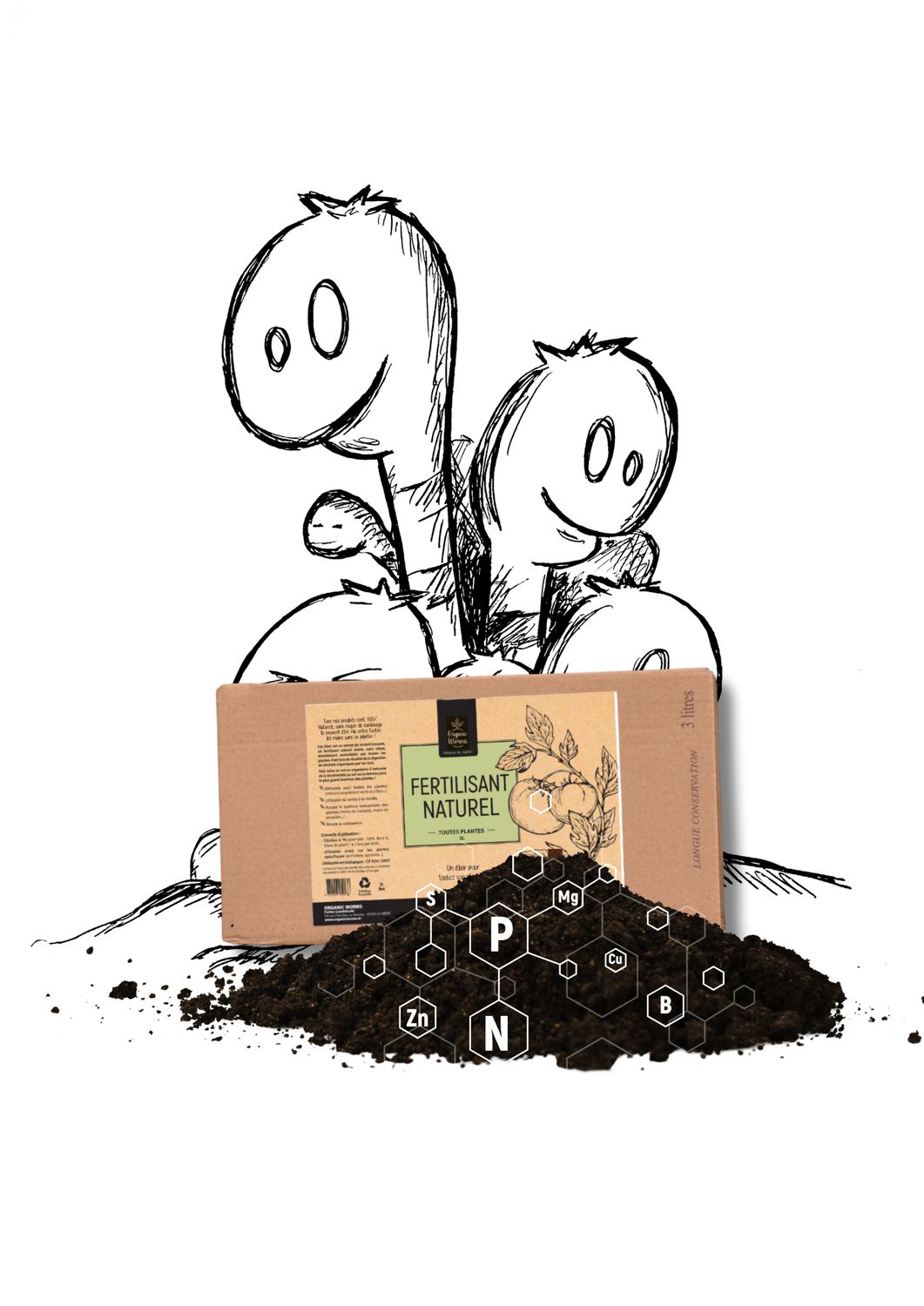 FERTILISANT NATUREL LIQUIDE - UNIVERSEL | 3L