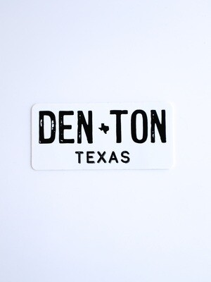 Denton Stickers