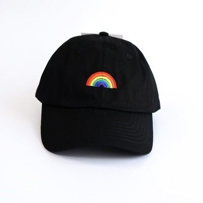 Black Rainbow Hat