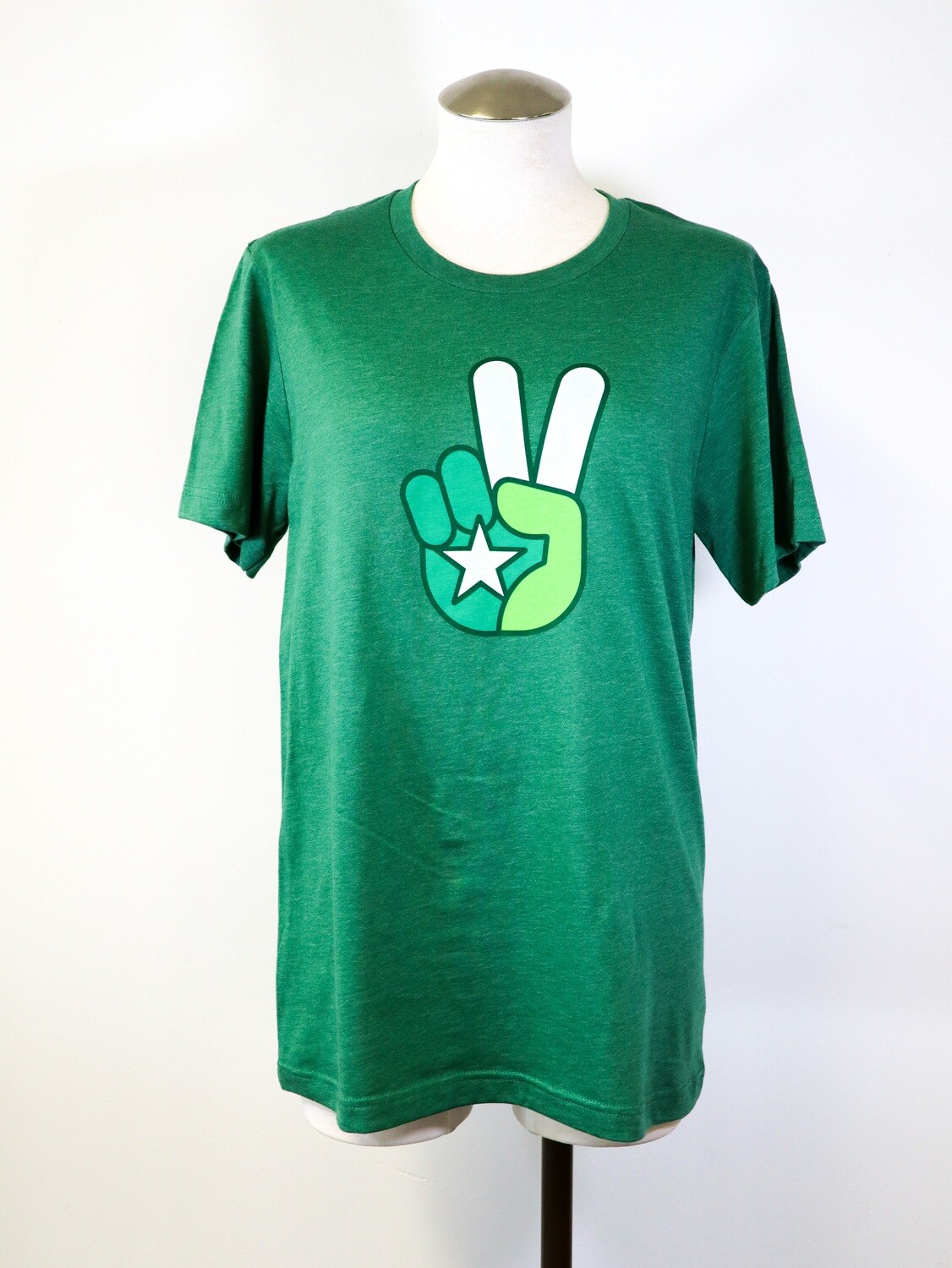 Peace Y'all Tee-Green