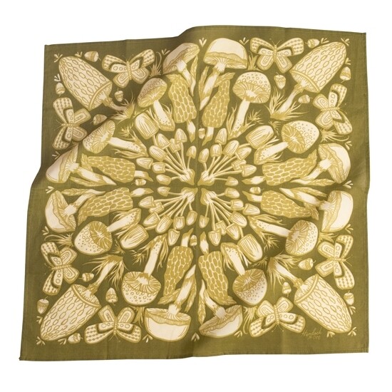 Mushrooms Bandana No. 16