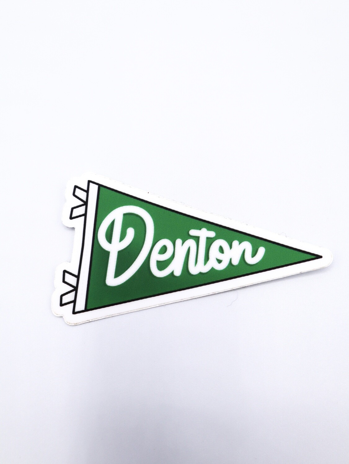 Denton Pennant Sticker