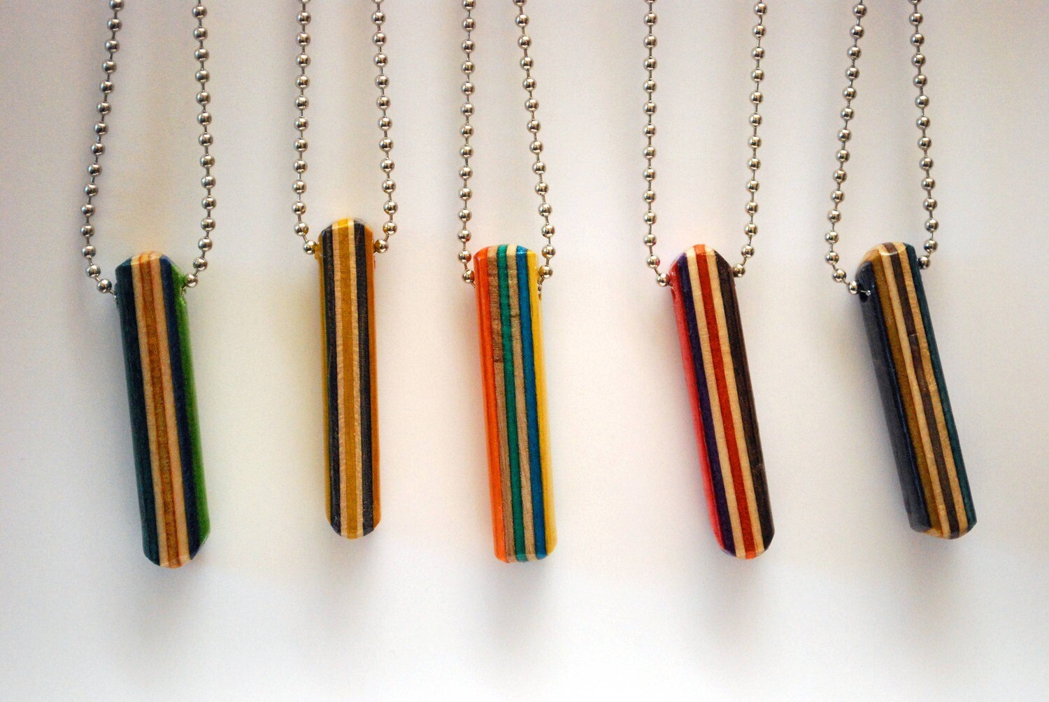 Striped Bar Necklace
