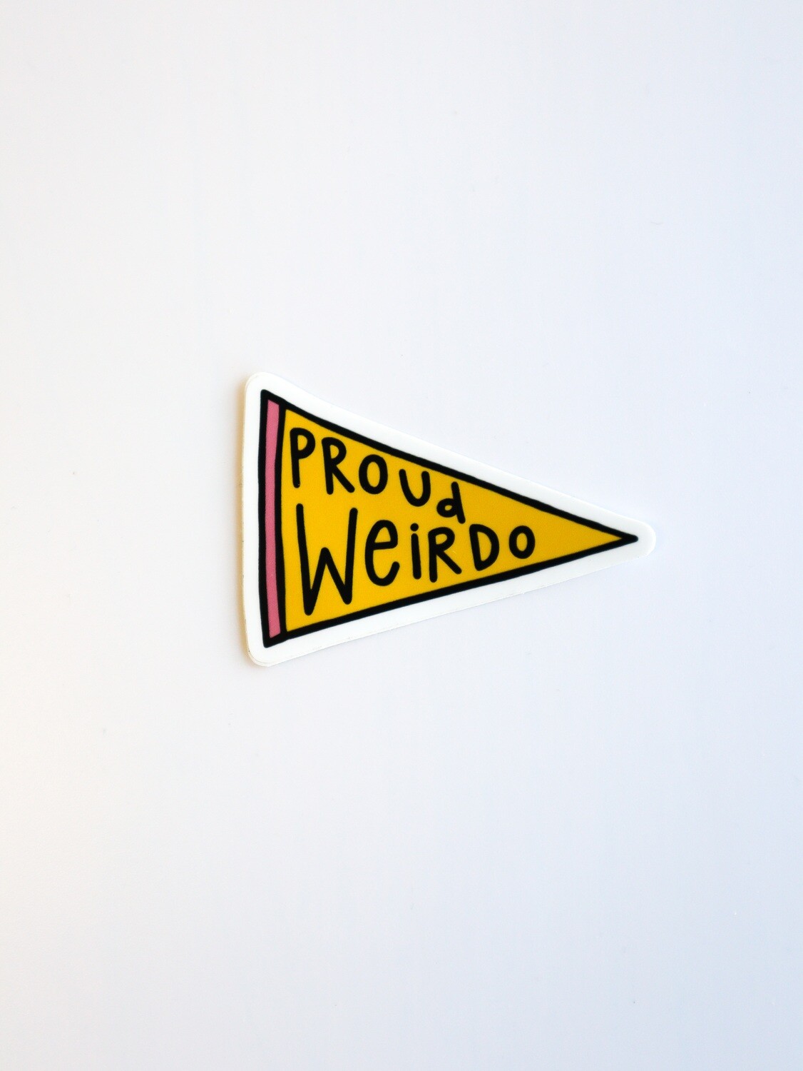 Proud Weirdo Sticker