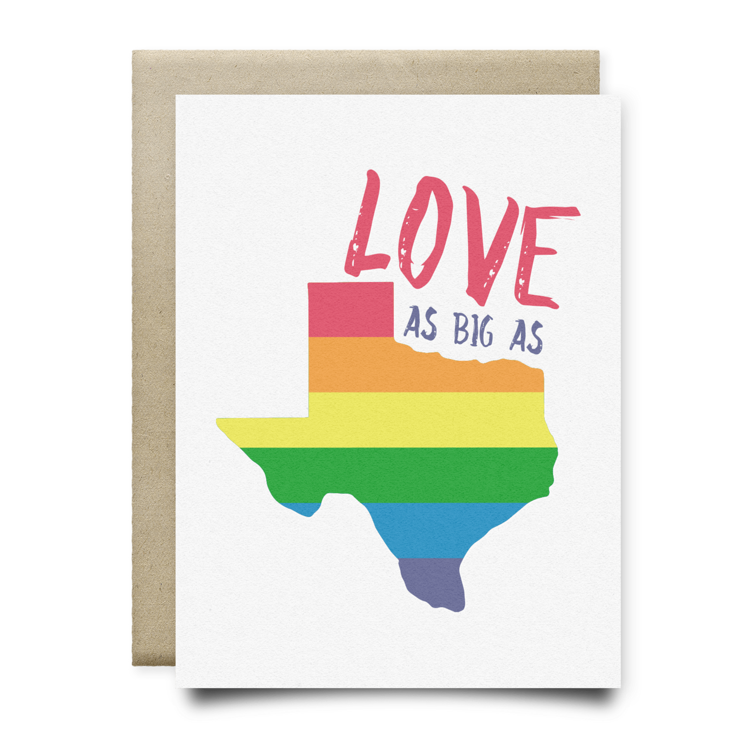 Texas Pride Card