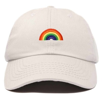 Rainbow Beige Hat