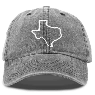 Washed Black Texas Hat