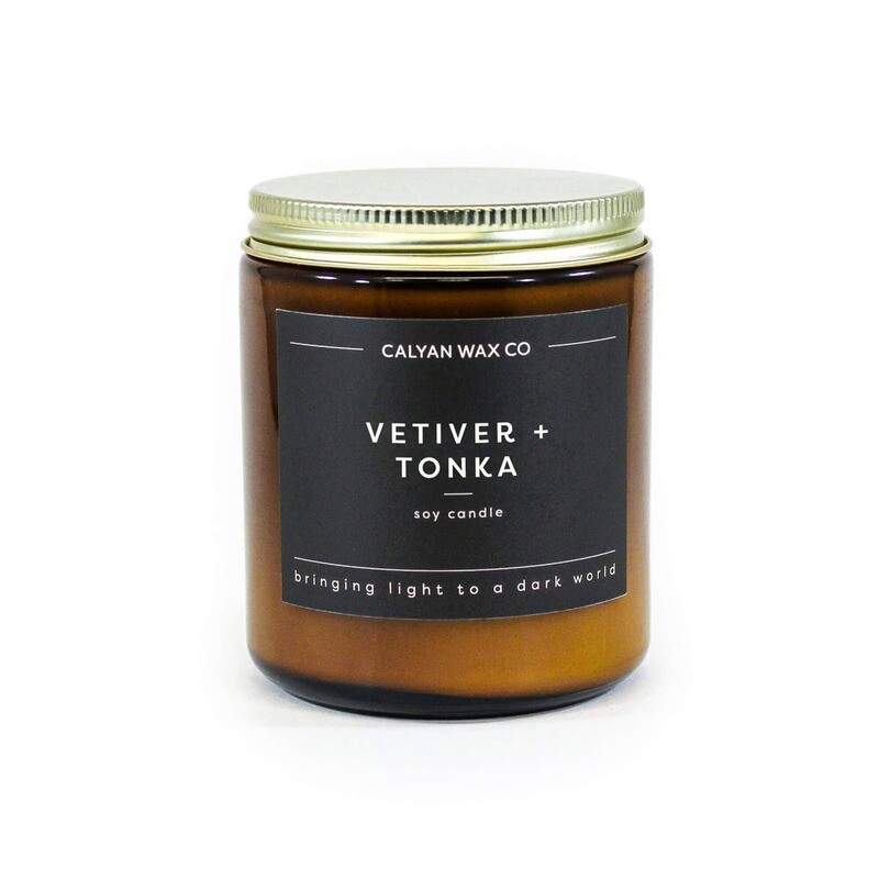 Vetiver + Tonka Candle