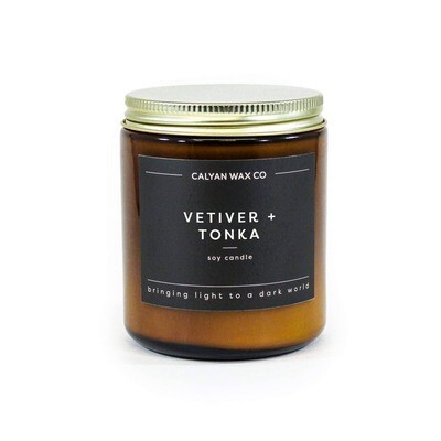 Vetiver + Tonka Candle