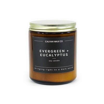 Evergreen + Eucalyptus Candle