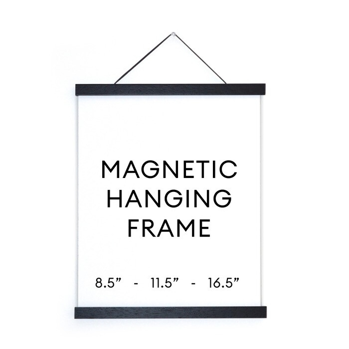 Black Magnetic Frame-8.5&quot;