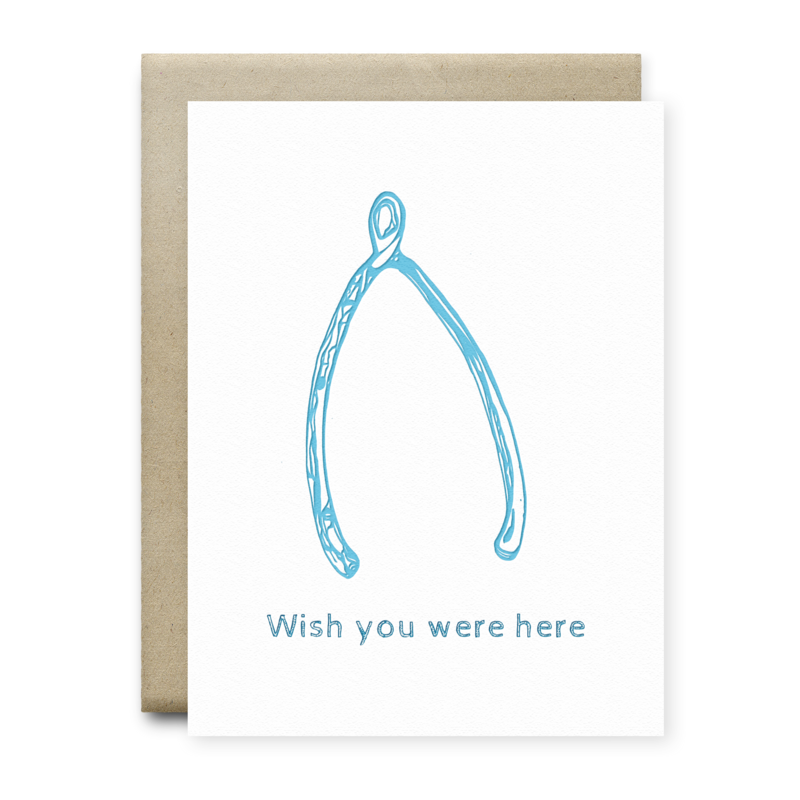 Wish You Were Here Card