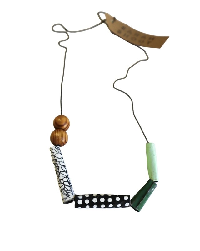 Mixed Material Necklaces