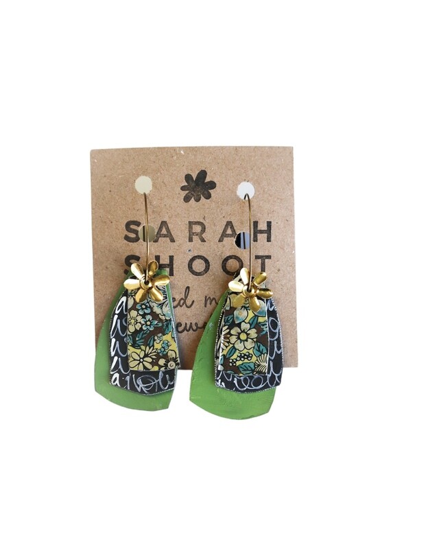 Vintage Floral Earrings