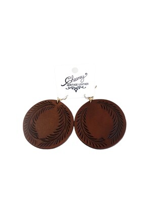 Wheatstalk Earrings - Brown